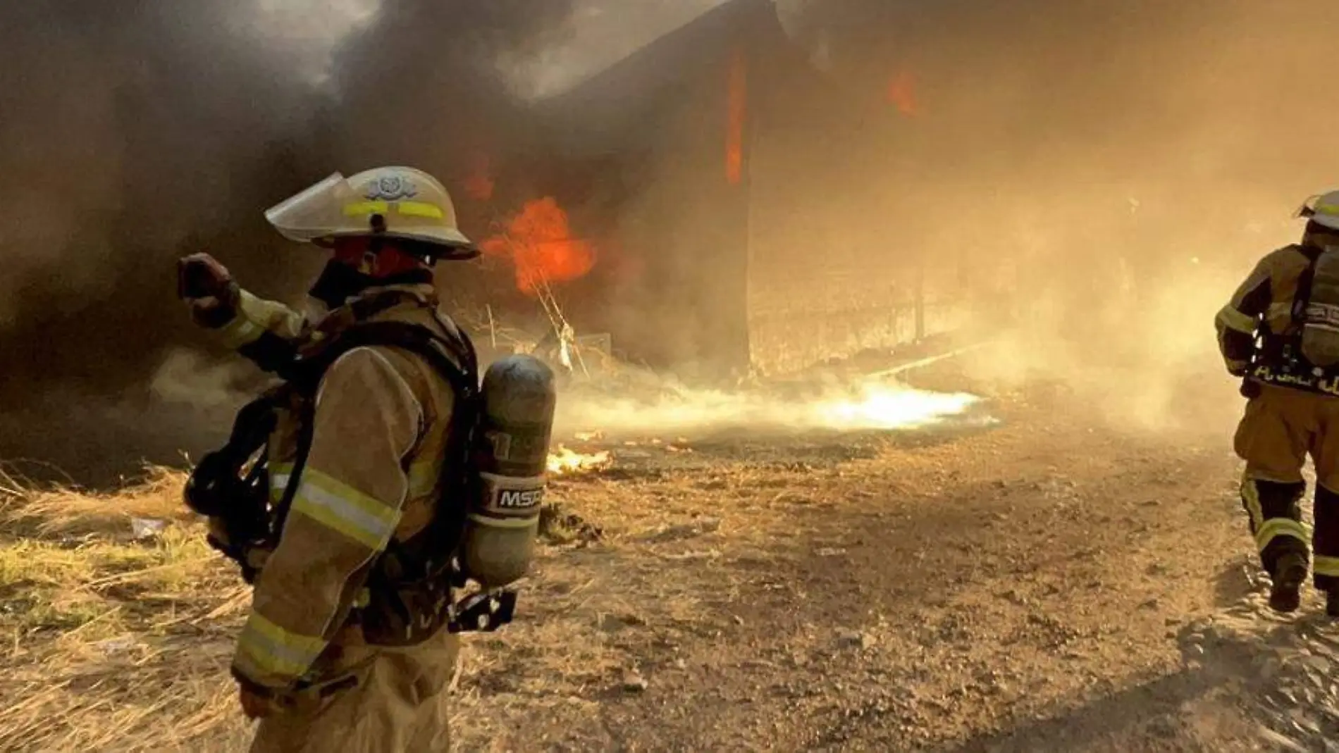 Incendio bodega